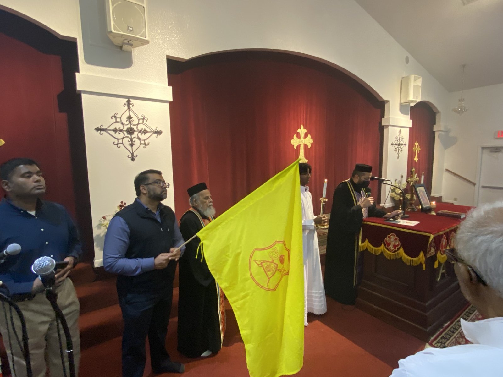 Members of St. Gregorios parish gathered for Catholicate Day